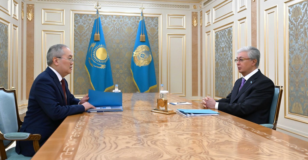 Тоқаев ҚМА төрағасы Жанат Элимановты қабылдады