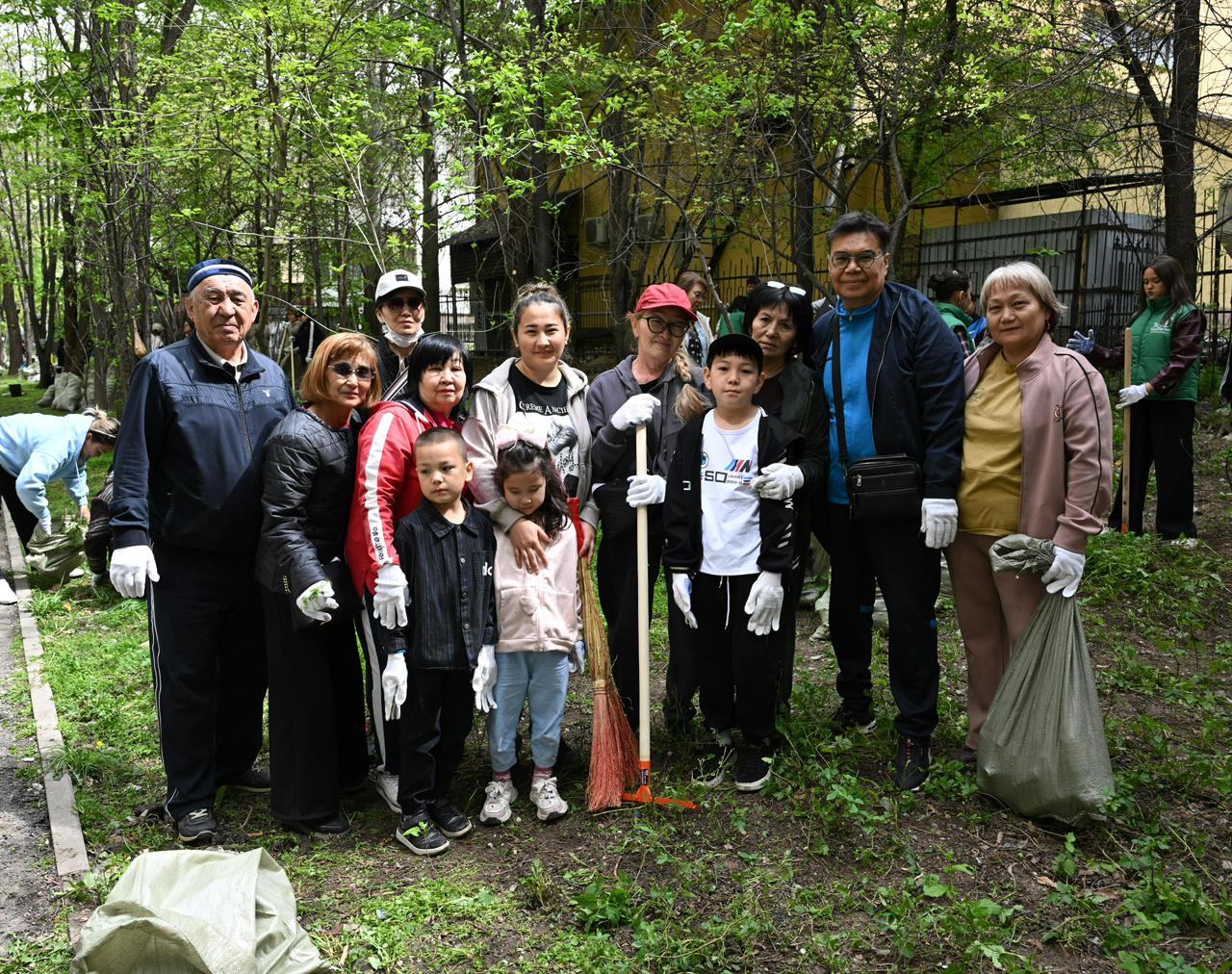 Алматыда «Мөлдір бұлақ» экологиялық акциясына 36 мыңнан астам тұрғын қатысты