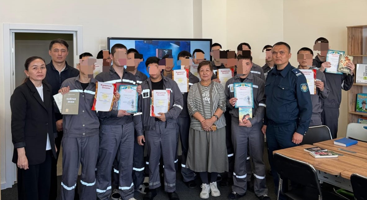 Алматыдағы жасөспірімдер колониясында кітапқұмарлар көп 