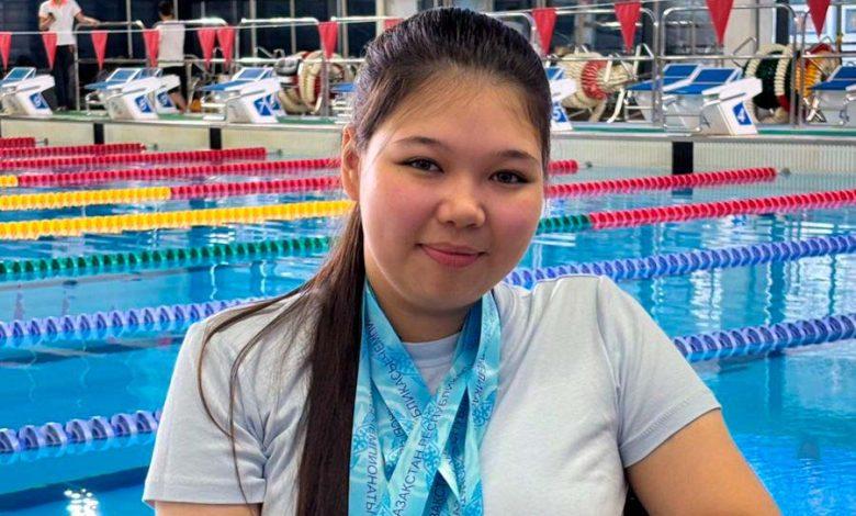 Атыраулық спортшы паражүзуден Қазақстан чемпионатында үш алтын жеңіп алды