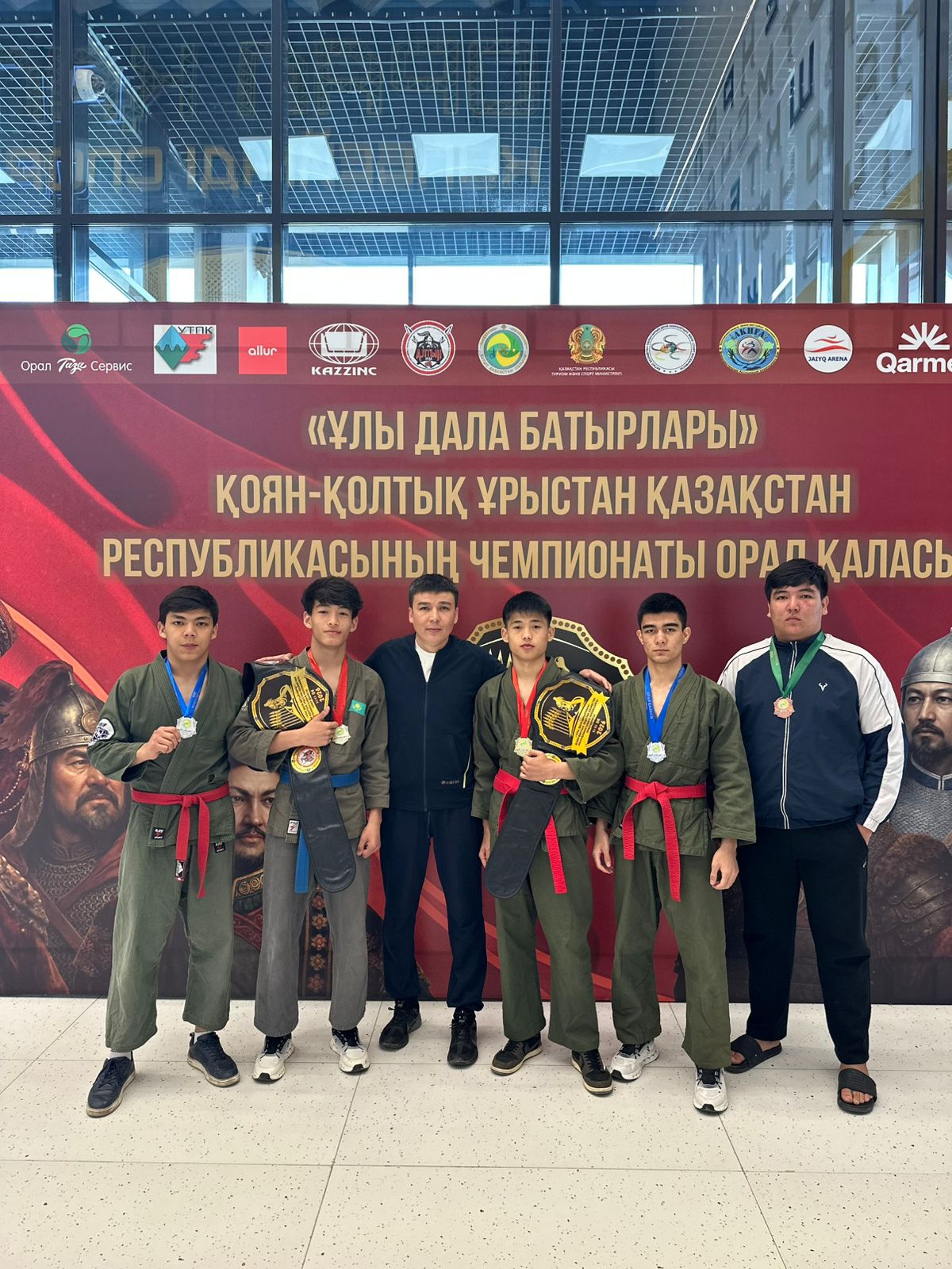 Алматы құрамасы қоян-қолтық ұрыстан Қазақстан чемпионатында жеңіске жетті