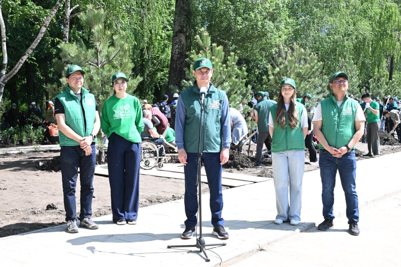 Алматыда 55 мыңнан астам адам қатысқан ауқымды сенбілік өтті