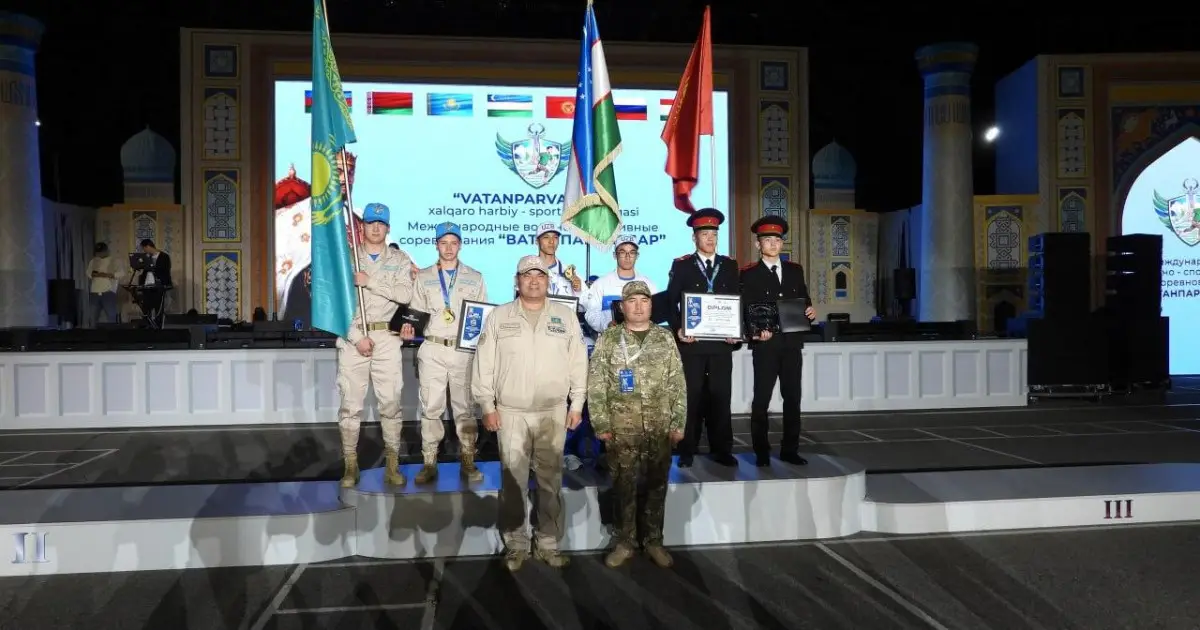 «Абай қырандары» Өзбекстандағы жарыста жүлделі екінші орынды иеленді