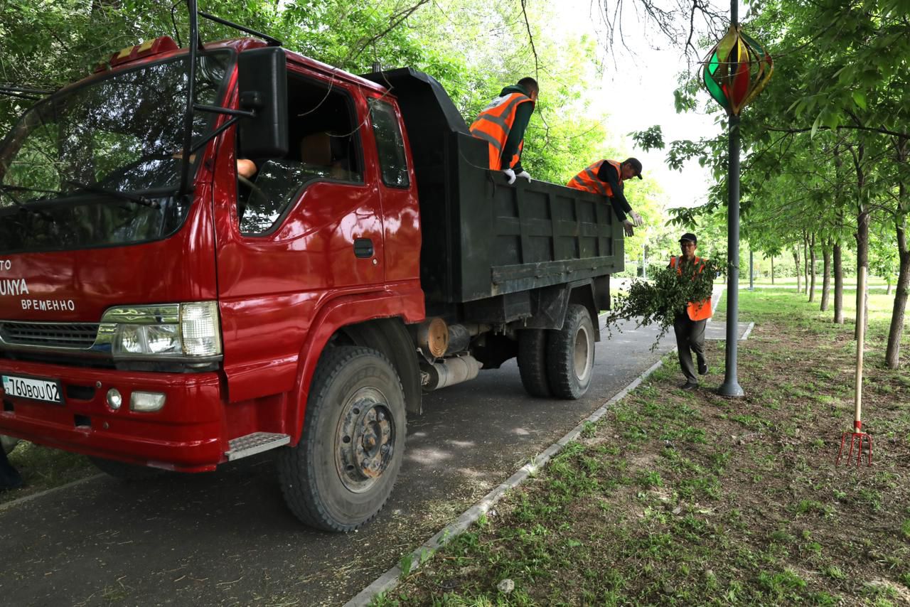 Алматыда «Таза Қазақстан» акциясы аясында жергілікті сенбілік өткізілді