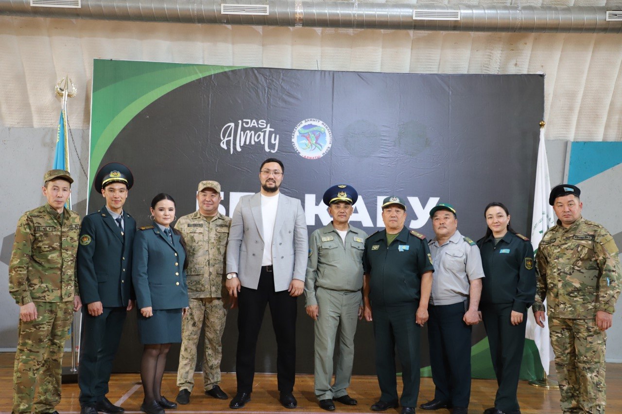 Алматы колледждерінің студенттері әскери-патриоттық эстафетаға қатысты