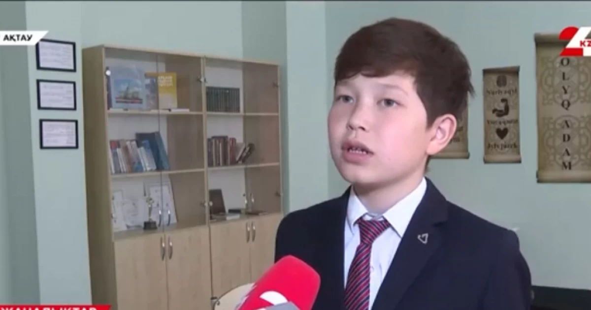 Ақтаулық оқушы табиғатты қорғау тақырыбында мульфильм жасап шығарды