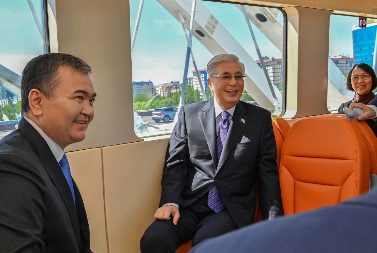  Тоқаев Astana LRT жұмысын іске қосты