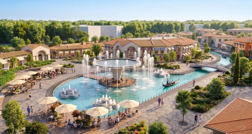 Алматыда океанариум, амфитеатр және су арнасы бар ауқымды Water Garden кешені бой көтереді