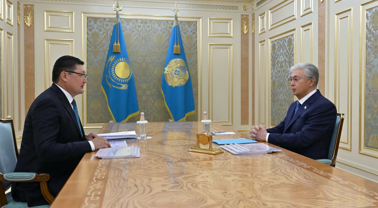 Тоқаев Абай облысының әкімін  қабылдады