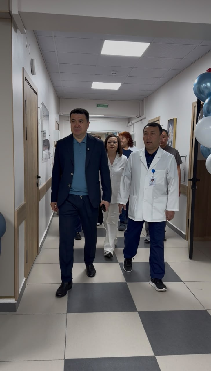 Алматы қалалық кардиологиялық орталығында жөндеуден кейін жаңартылған бөлімше ашылды