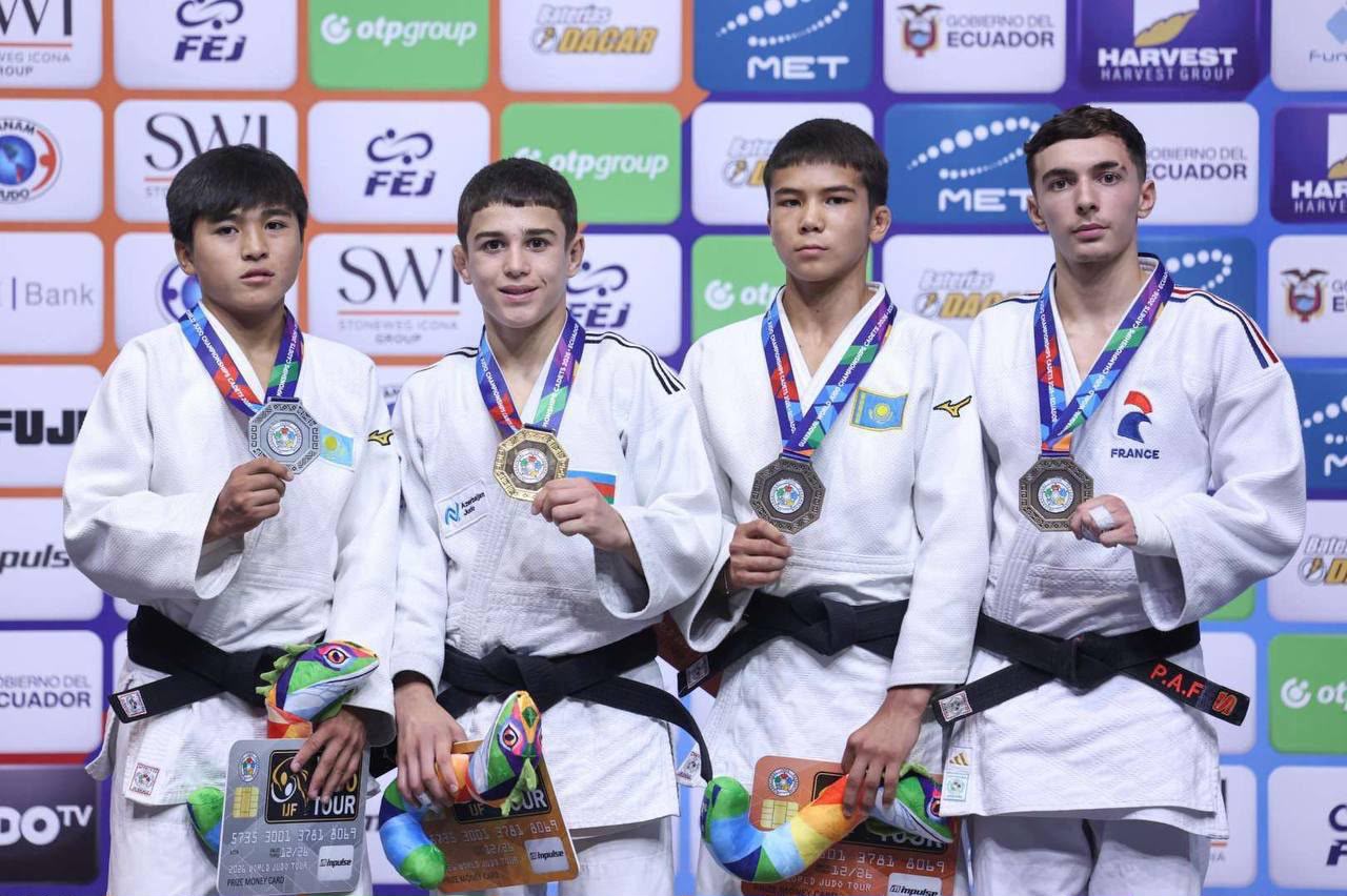 Алматылық дзюдошы Әділжан Нұрбекен әлем чемпионатының күміс жүлдегері атанды