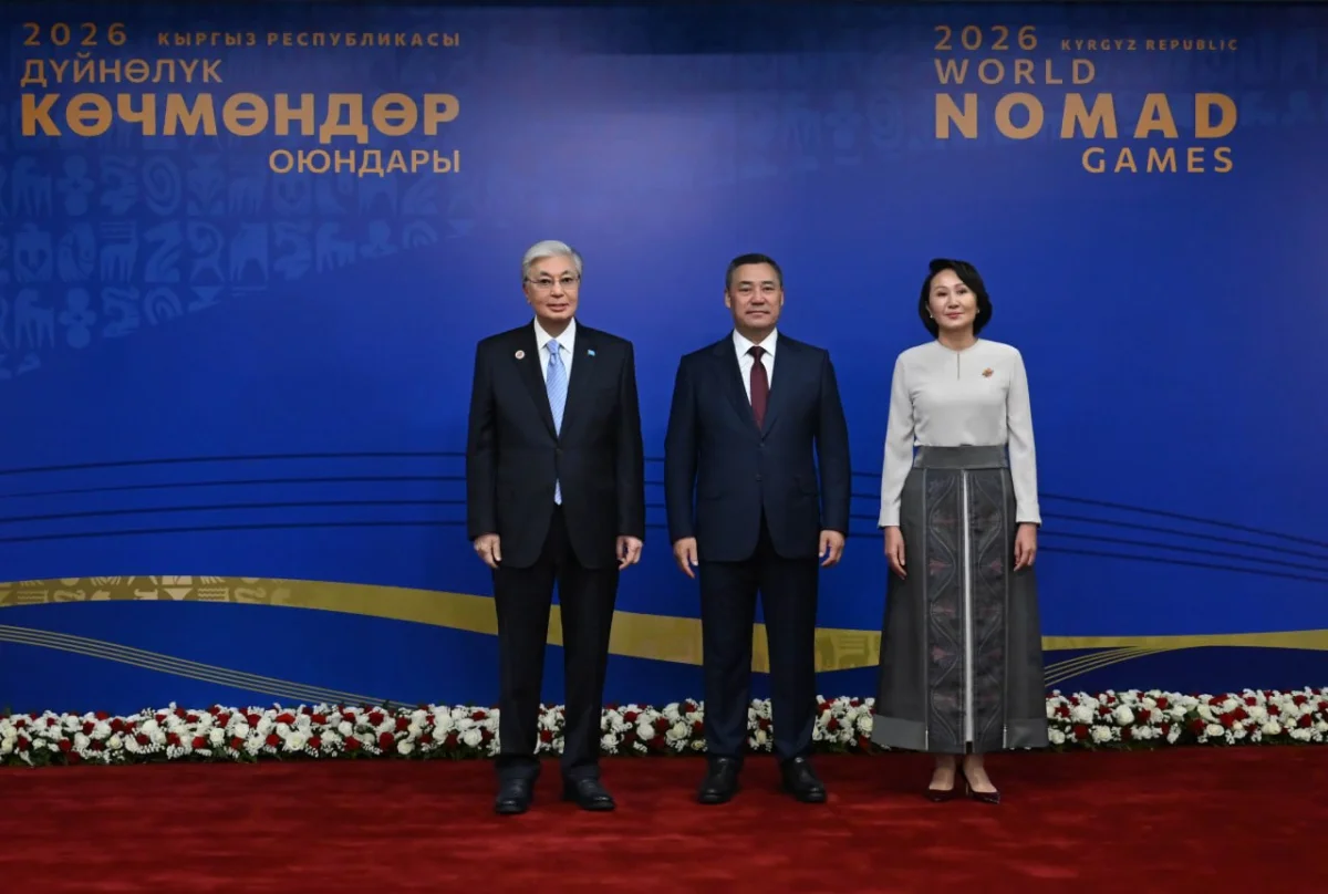Президент VI Дүниежүзілік көшпенділер ойындарының ашылуына барды