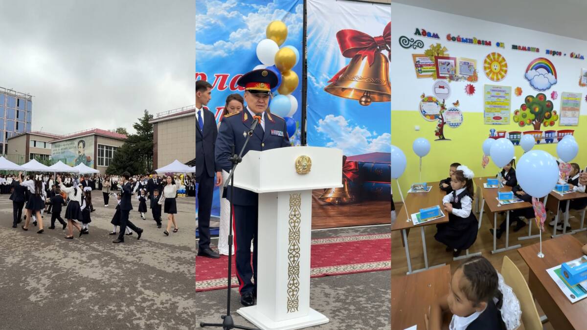 Алматының бас полицейі бірінші сынып оқушыларымен кездесті