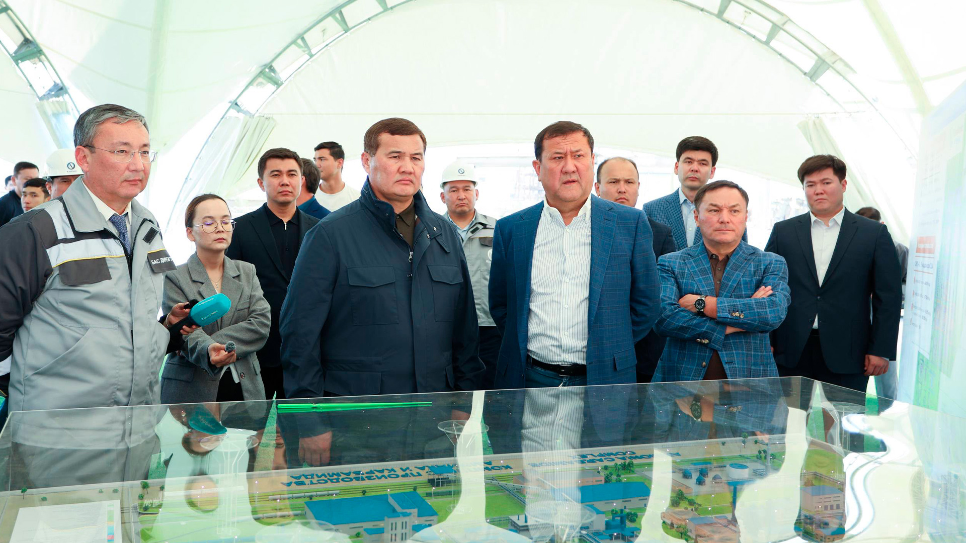 Нұрлыбек Нәлібаев Маңғыстаудағы стратегиялық нысандардың жұмысымен танысты