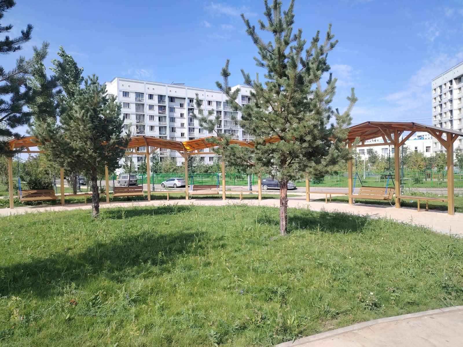Алатау ауданы көгалдандыру жұмысына қатты көңіл бөліп отыр