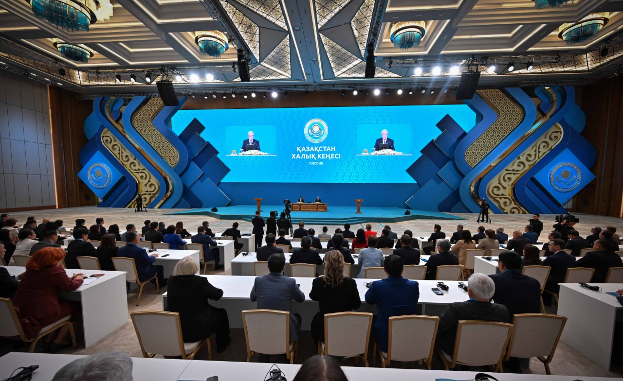 Мемлекет басшысы Қасым-Жомарт Тоқаевтың Қазақстан Халық Кеңесінің бірінші сессиясында сөйлеген сөзі