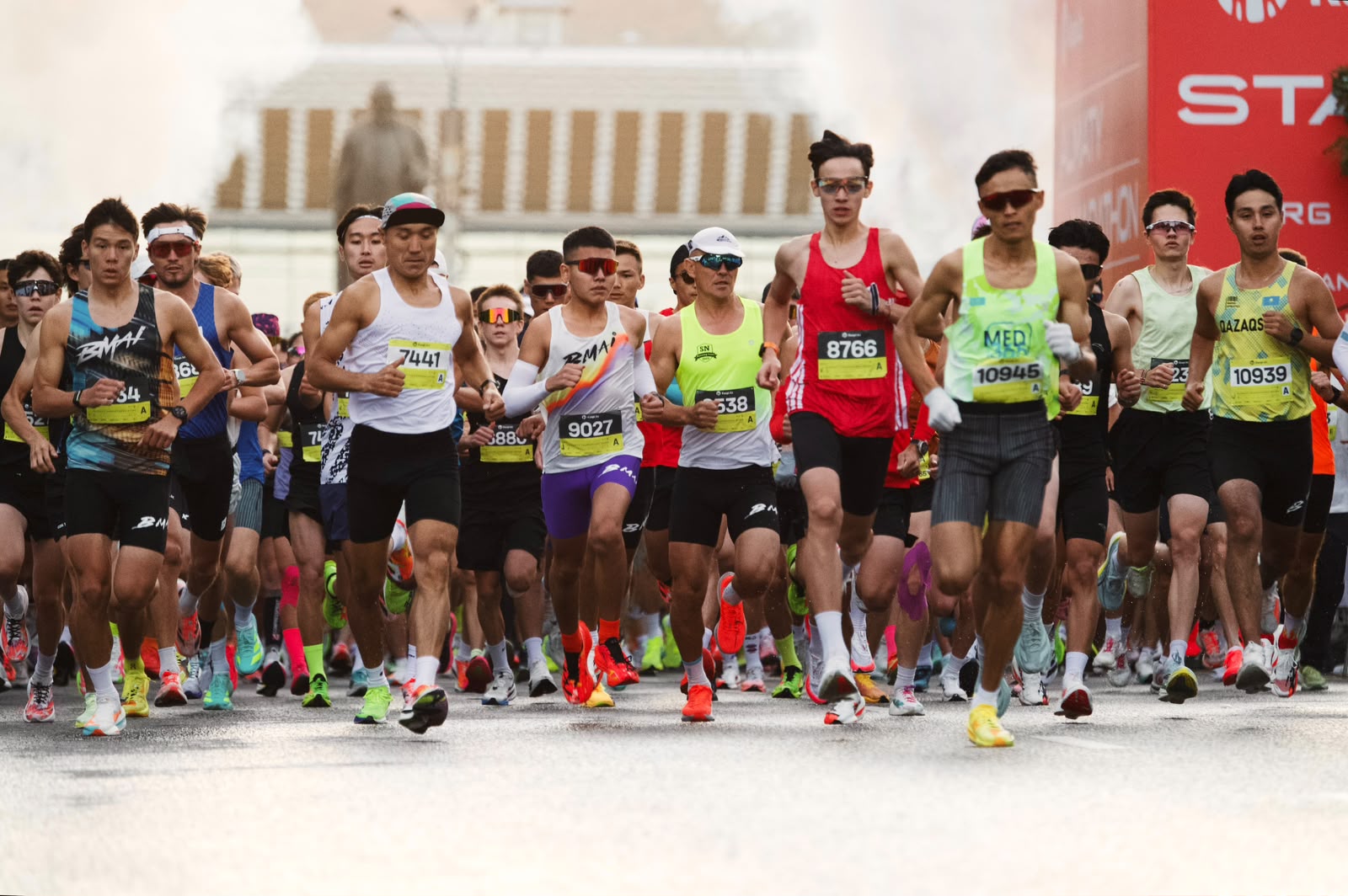 Мерейтойлық Almaty Marathon-ға қатысқан шетелдіктер саны рекордтық көрсеткішті құрады
