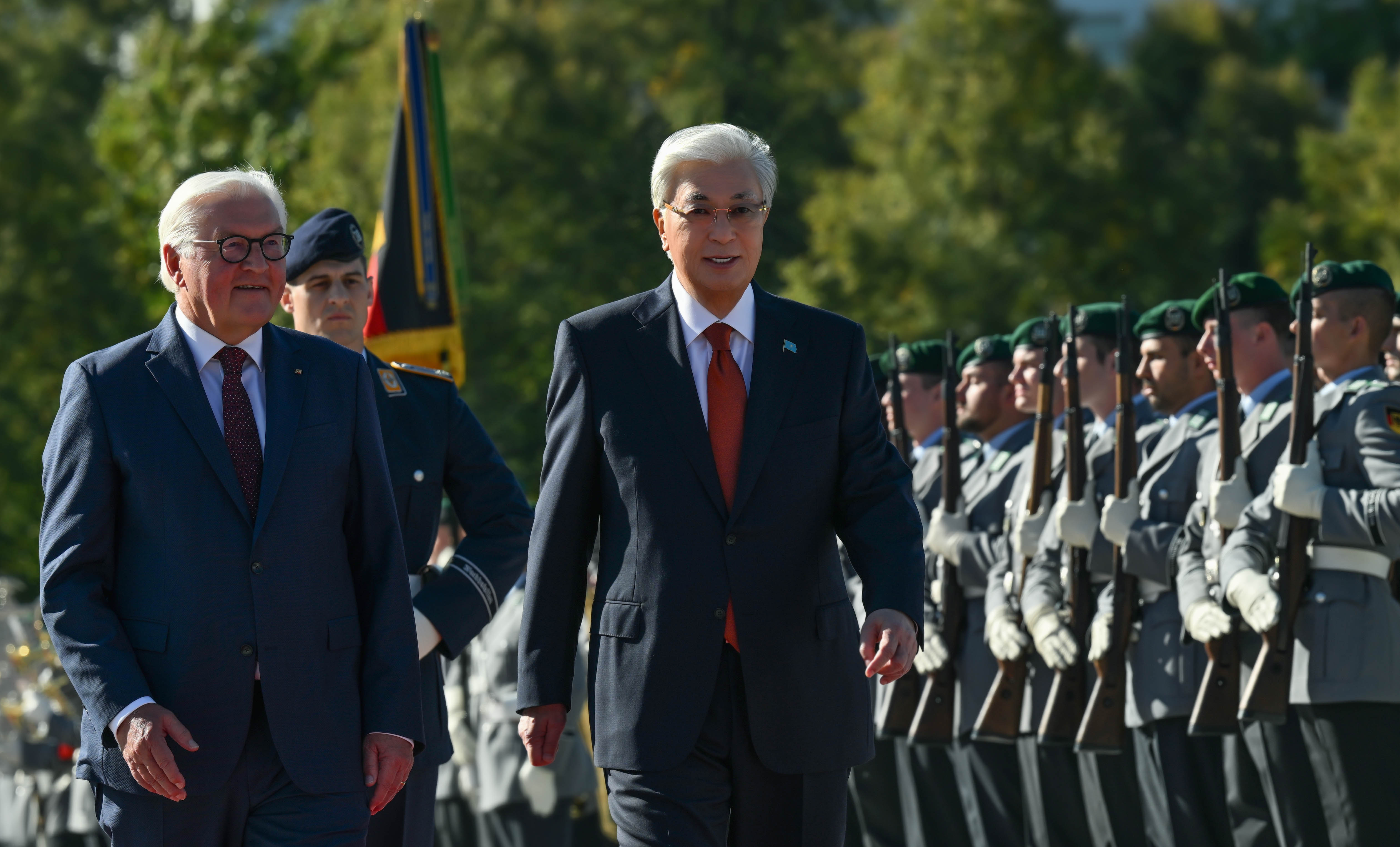 Қазақстан мен ГФР президенттері шағын құрамда келіссөз жүргізді