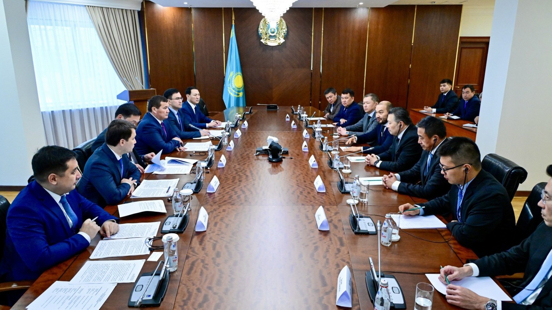 Нұрлыбек Нәлібаев «KUSTO GROUP», «CP GROUP», «CP CHINA» компанияларының басшыларымен инвестициялық ынтымақтастық мәселелерін талқылады