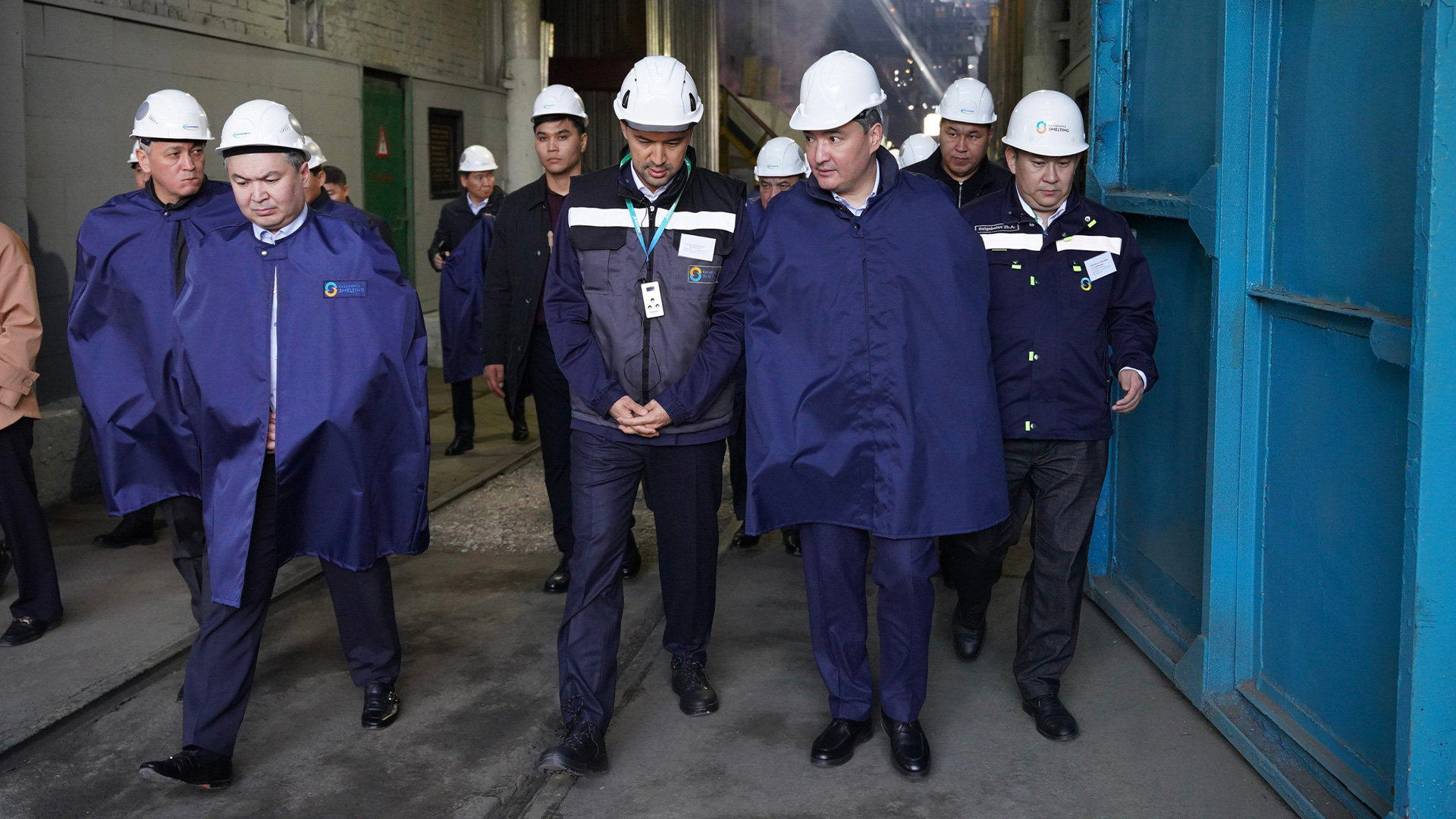 Олжас Бектенов Балқаш қаласындағы жүйе құраушы кәсіпорындар жұмысымен танысты