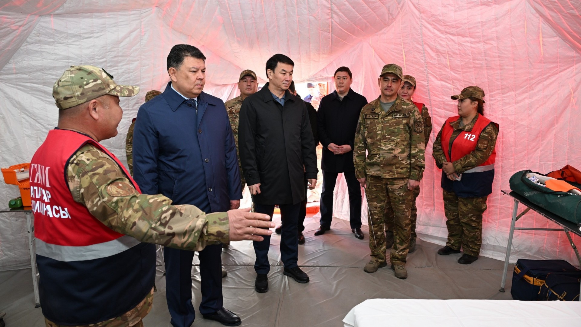 Қанат Бозымбаев Алматыдағы азаматтық қорғау нысандарының жер сілкінісіне дайындығын тексерді